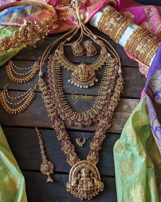 Grand Temple Jewellery Bridal Set – nacklace.shop